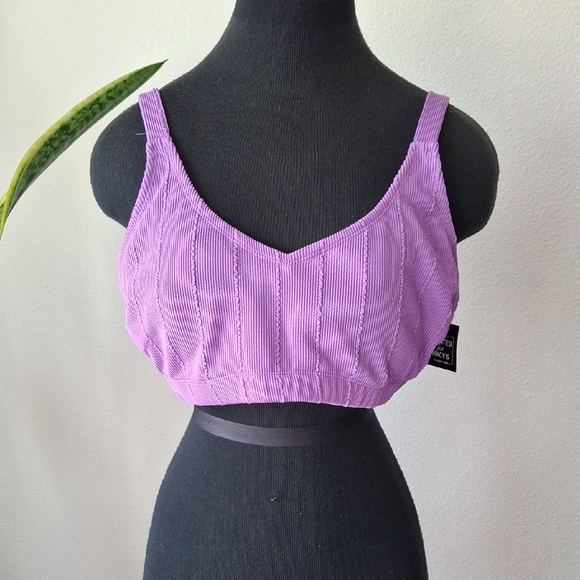 Salt + Cove Other - Salt + Cove Purple Bikini Top
